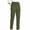 Army Green, variant on Corduroy Pants for Women Elastic High Waist Pull On Straight Leg Slacks Casual Fall Trousers with Pockets