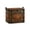 13.8×9.8x9.8 in, variant on Fabric Imitation Wooden Box Pattern Storage Box, Storage Boxes with Lids, Foldable Large Capacity Clothing and Toy Organizer with Lid, Non-Woven Fabric Storage Bin with Reinforced Handles (S)