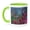 Green/White, variant on 3drose, Long-billed Starthroat Hummingbird, Yerette, Trinidad., 15oz Mug