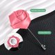 thumbnail image 2 of Uxcell 12-Pack Insignias de Flor para Hombres, Boutonnieres de Rosa para Novios/Bailes/Fiestas [Rosa Oscuro], 2 of 7