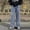 Blue, variant on Mens Jeans Regular Fit Stretchy Breathable Denim Pants Lightweight Athletic Fit Outdoor Denim Trousers Black Size XL