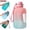 Pink, variant on Djiypn 54 oz 0.42Gallon Water Bottle - Large Water Bottle - Big Gym Water Bottle for Man or Women - Water Jug with Handle -BPA Free- Leakproof, Workout Bottle, Blue