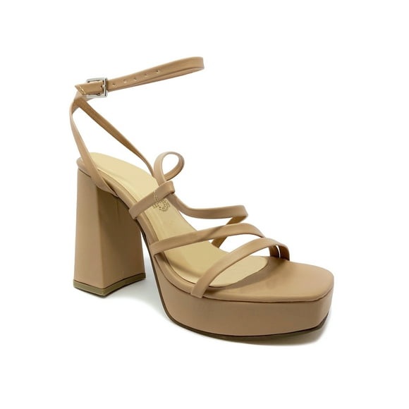 Zapatilla Dasalo Estilo Mary Jane Tipo Sandalia Negra Con Tacón De Bloque