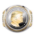 thumbnail image 2 of Anillo Conmemorativo Del Presidente Estadounidense Trump Make America Great Again para Hombres Y Mujeres (7), 2 of 6