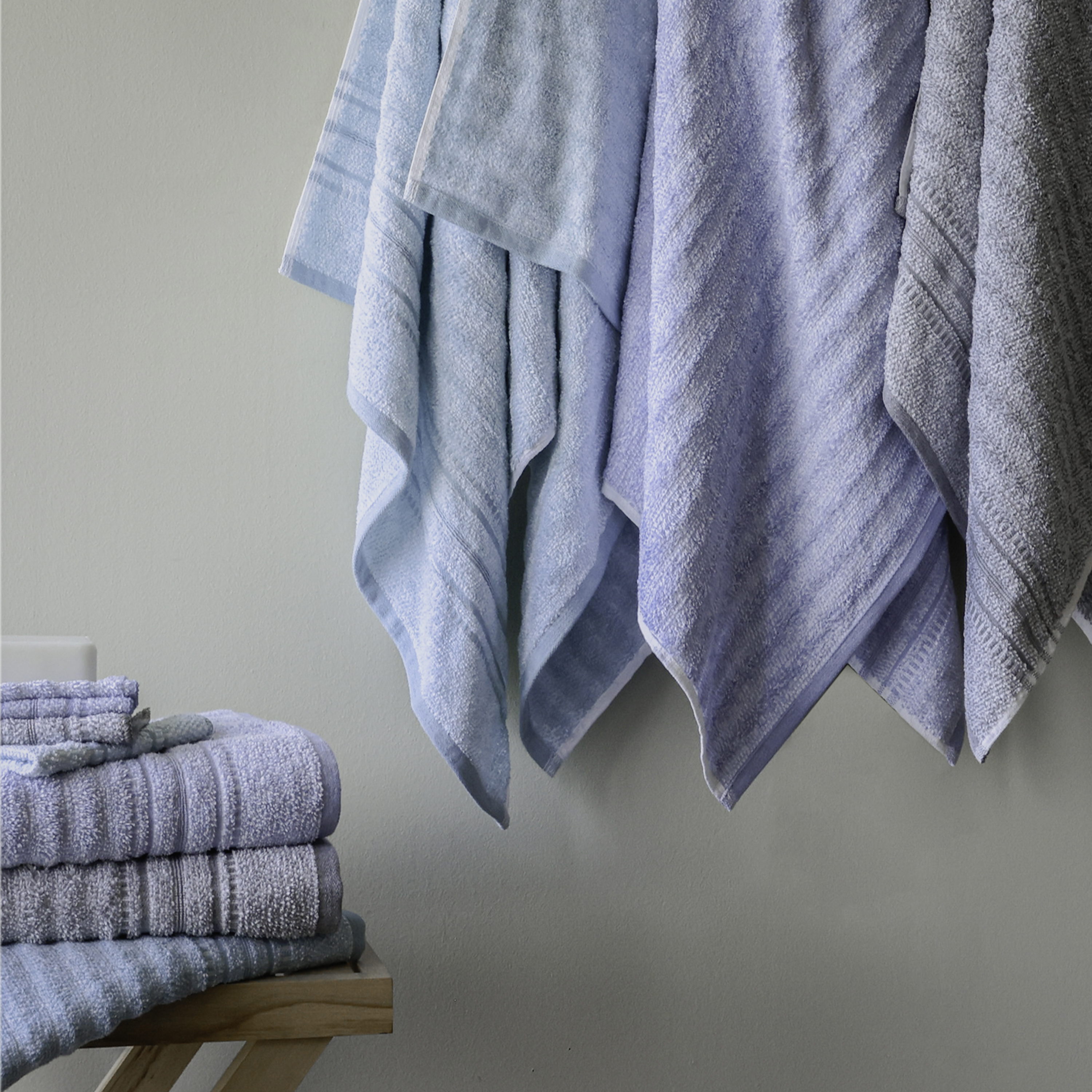 True Hue 4 Pack Wash Cloth , Teal