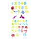 thumbnail image 1 of 1 Set DIY Color Clay Mold Alphanumeric Plasticine Kit for Creative Play and Early Educational Number Alphabet Molding for Kids' Craft Activities, 1 of 3