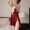 Red, variant on Women Nightgown Lace Chemise V Neck Sleepwear Satin Silk Nightie Bridal Star Nightgown plus Size Nightgown Womens Nightgowns with Dogs Womens Night Clothes Sleeping Nightgown Women Short