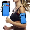 thumbnail image 1 of Cell Phone Arm Holder, Sports Armband for Running, Exercise, Fitness, Gym, Walking, Jogging, Workout, 1 of 9