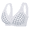 White, variant on IFNWSV Bras for Women No Underwire Plus Size Wide Straps Full Coverage F Cup Tank Style Comfort Bra Beige 3XL