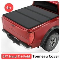 TOPRONE Hard Tri-Fold Tonneau Cover Fits 2019-2024 Ranger with 6' (72.7in) Truck Bed | On Top |