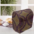 thumbnail image 4 of Moroccan Lounger Chair Bag, Oriental Art Style Mandala Motifs Vintage Design Inspirations, High Capacity Storage with Handle Container, Lounger Size, Plum Petrol Blue Yellow, by Ambesonne, 4 of 5