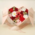 thumbnail image 4 of Creative Heart-Shaped Gift Box, Bouquet, Teacher's Day, Hand-held Gift, Birthday Gift for Girlfriends, Friends, Birthdays, 4 of 5