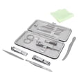 thumbnail image 1 of Fugacal manicura inoxidable, belleza Nail Clippers Set Manicure Pedicure Kit Acero Inoxidable Uas Toenail Grooming Beauty ToolSilver Fugacal No se aplica, 1 of 6