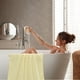 thumbnail image 4 of Fiudx Toalla de Baño de Terciopelo, Suave y Absorbente, de Secado Rápido, Esencial para El Hogar, con Baja Pérdida de Pelusa, Ideal para El Baño, Ideal para Spa, Unisex, Disponible En Varios Colores., 4 of 6