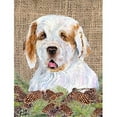 thumbnail image 1 of Carolines Treasures SS4089CHF 28 x 40 In. Clumber Spaniel Flag Canvas- House Size, 1 of 4