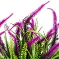thumbnail image 4 of 8 Bundles Artificial Flowers Outdoor Plants Faux UV Resistant Lavender Greenery Flower, 4 of 7