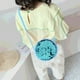 thumbnail image 5 of Bolso bandolera para niñas, mochila de un solo hombro con lentejuelas y peluche de princesa a la moda para niñas y bebés, 5 of 5
