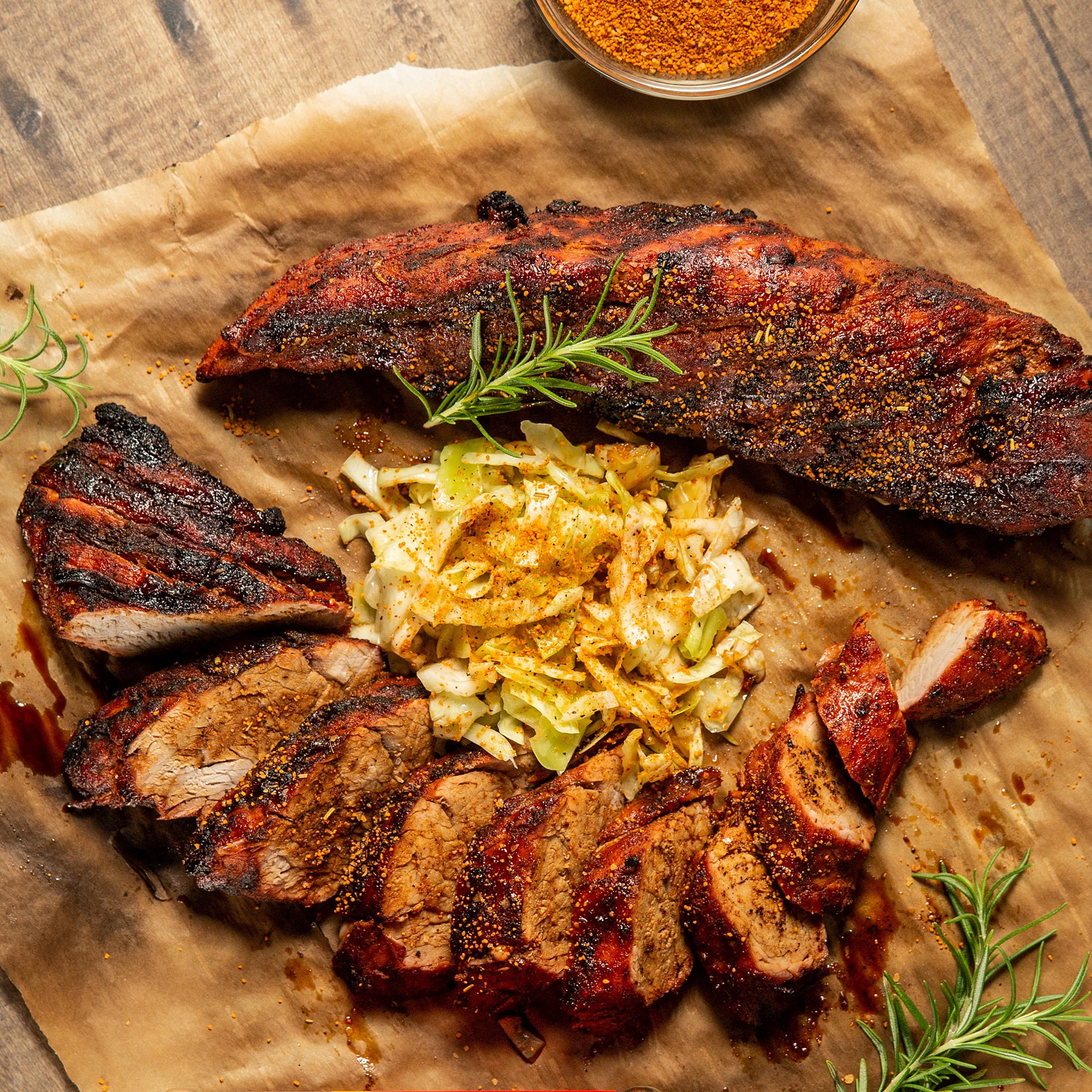 (6 pack) Fire & Smoke Society Sweet Preacher BBQ Seasoning Pork Rub, 11.9 Ounce Mixed Spices & Seasonings