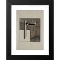 thumbnail image 2 of El Lissitzky 14x18 Black Modern Framed Museum Art Print Titled - Study for Proun 4B (1920), 2 of 5