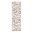 thumbnail image 3 of Unique Loom Blossom Collection Area Rug - Yoshino (2' x 6' Runner Ivory/Gray), 3 of 7