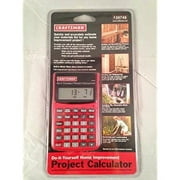 craftsman do it yourself project calculator