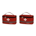 thumbnail image 1 of Bolsa de Botiquín de Primeros Auxilios Billuyoard Rojo Grande 2Conjunto, 1 of 6