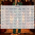 thumbnail image 3 of successthop Christmas Pjs Women Vacation 2 Piece Tree Long Sleeve Holiday Bow Tops Festival and Pants Xmas Loungewear, 3 of 5