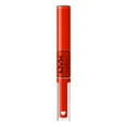 thumbnail image 2 of NYX PROFESSIONAL MAKEUP Shine Loud Long-Lasting Liquid Lipstick & Clear Lip Gloss, TROPHY LIFE, 2 of 4