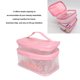 thumbnail image 3 of Bolsa De Maquillaje Grande ANGGREK Transparente Con Cremallera, 3 of 7