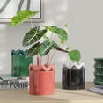 thumbnail image 3 of Mainstays Peyson 6" x 6" x 6.9" Round Coral Bisque Ceramic Planter, 3 of 7