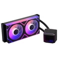 thumbnail image 2 of Sistema de Enfriamiento Líquido XPG Levante II 240, de 240mm, Soporta Socket Intel LGA 1851, LGA 1700 y AMD AM5, Con Iluminación LED RGB, Color Negro., 2 of 4