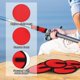 thumbnail image 4 of 20 Pack Fishing Lure Covers 6 Inch Bait Gloves Lure Shield Wrap Fishing Hook Cover Easily See Bait Storage Protector Guard to Keep Fishermen Safe for Rod, 4 of 5