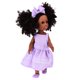 thumbnail image 3 of Muñeca africana, muñeca africana americana de 14 pulgadas, muñeca negra, muñeca de moda para niña, diseño exquisito, 3 of 8