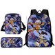 thumbnail image 1 of Juego de 3 piezas para niños y niñas, mochilas escolares de gran capacidad, bolso de hombro, estuche para lápices, el mejor regalo, 1 of 4