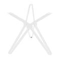 thumbnail image 6 of Geometric Heavy Duty Table Legs Solid Metal Dining Table Base 28.4" White, 6 of 9