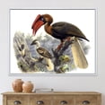 thumbnail image 2 of Ancient Australian Birds XI 40 in x 30 in Framed Painting Canvas Art Print, by Designart, 2 of 5
