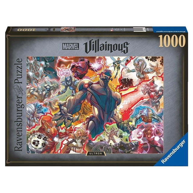 Rompecabezas Ravensburger Marvel Villainous Ultron 1000 piezas