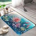thumbnail image 6 of Oil on relief 957 Non-Slip Memory Foam Bath Rug: Absorbent, Quick-Dry, Machine Washable, Soft & Comfortable - S, 6 of 7