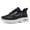 Black, variant on BOCCA Women’s Air Cushion Running Shoes – Shock Sneakers with Breathable Mesh, Training Shoes for Walking, Jogging & Casual Wear