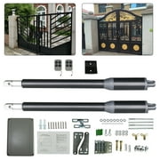 Electric Arm Dual Swing Gate Opener Up to 662 lb DC Automatic Motor Remote Kit Electric Dual Swing Gate Opener Automatic Sliding Gate Opener W/ Remote Control Automatic Heavy Duty Arm Dual Swing Gate