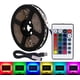 thumbnail image 1 of Tira de luces LED RGB 5050 USB de 5 m con control remoto de 24 teclas para retroiluminación de TV, tiras de luces y tiras decorativas LED para cocina., 1 of 5