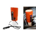 thumbnail image 4 of Taza de calefacción para coche de 12 V, taza calentada para coche, café eléctrico de viaje de acero inoxidable de 500 ml Naranja Baoblaze taza de café de viaje embe, 4 of 6