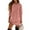 A084-Pink, variant on CALAFEBILA Dress for Women Long Sleeve Solid Color Mini Sweatshirt Dress Asymmetrical Pleated Short Junior Dresses