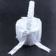 thumbnail image 3 of Cesta de satén blanco con cuentas para niña de las flores para boda con lazo decorativo, 3 of 8