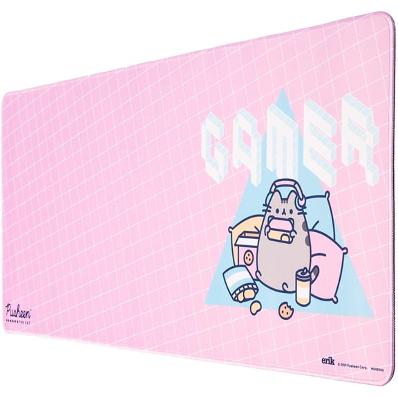 ERIK - Pusheen Rose Collection XXL Mouse Mat - Desk Pad - 80 x 35cm