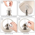 thumbnail image 5 of Haitral Set of 2 Desk Reading Lamps with Titanium Bronze Minimalist Metal, 5 of 7