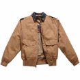 thumbnail image 2 of Landing Leathers Men's A-2 Lightweight Windbreaker Bomber Jacket, 2 of 7