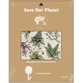 thumbnail image 2 of Reuseable Multi-Purpose Cloths Set of 2 with 1 Hook, biodegrable, compostable Used for Cleaning Surfaces, for Kitchen, Bathroom, Office (herb), 2 of 8