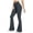 Dark Gray -AD04, variant on Flare Leggings for Women with Pockets High Waisted No Front Seam Buttery Soft Gym Yoga Pants 2026 Black S