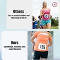thumbnail image 2 of 10 Pairs Magnetic Race Bib Clips, Marathon Essentials Race Number Buckle Running Bib Magnets Pins Holder, 2 of 7